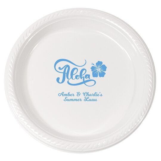 Aloha Plastic Plates